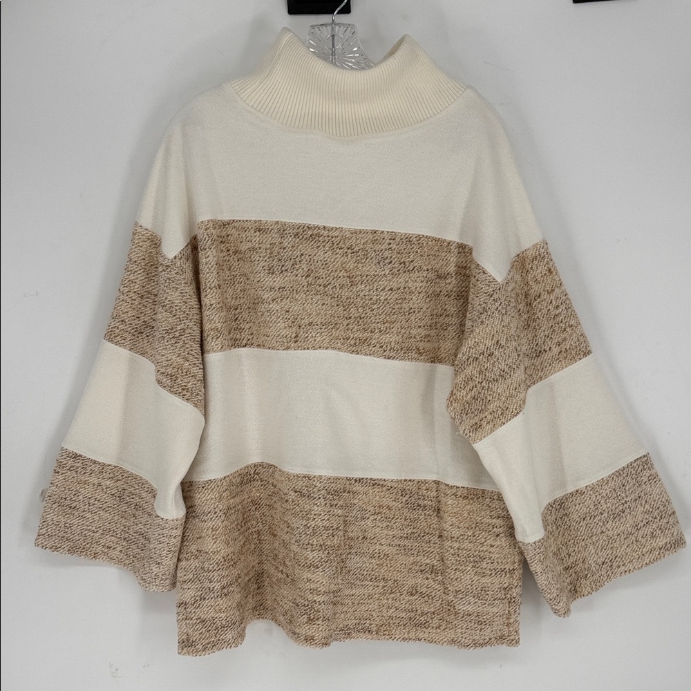Daily Practice by Anthropologie Long-Sleeve Poncho size M - Picture 7 of 9